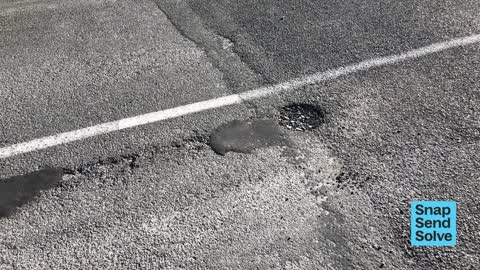 Damaged Road, a report photo
