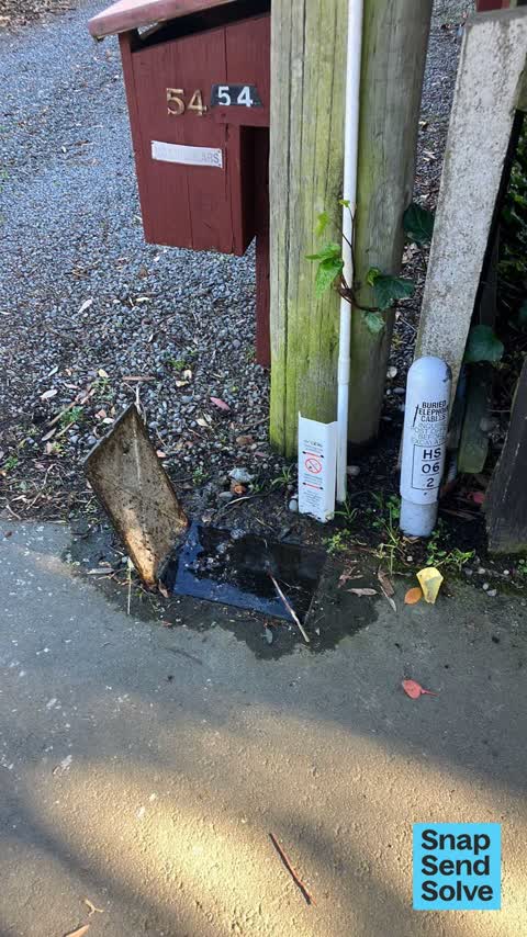 Water Leak, a report photo