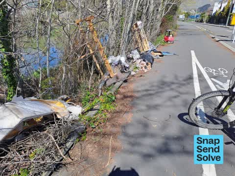 Dumped Rubbish — a report photo