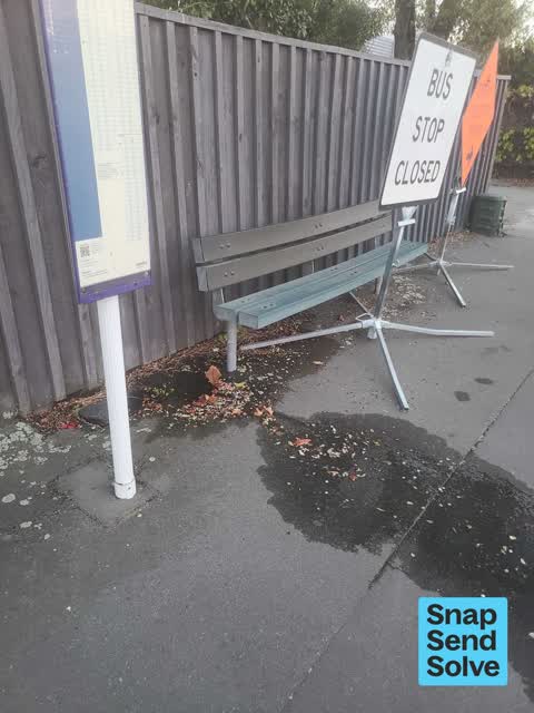 Water Leak, a report photo