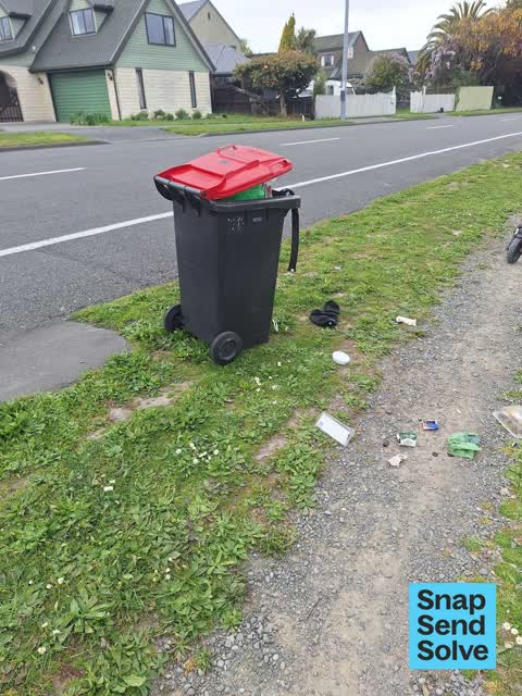 Dumped Rubbish, a report photo