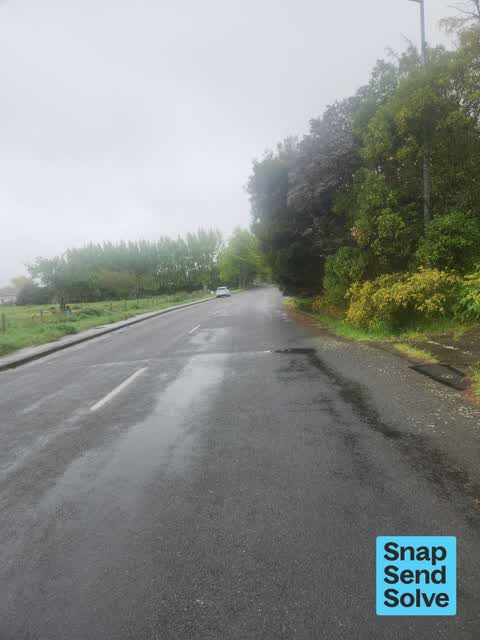 Road Blockage, a report photo
