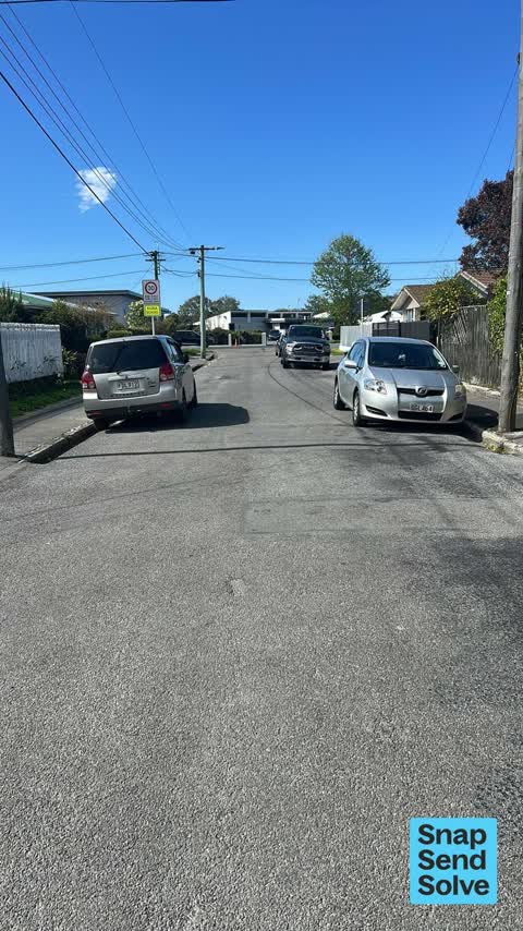 Hazard, vehicle, a report photo