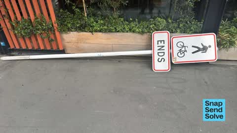 Road Signage, a report photo