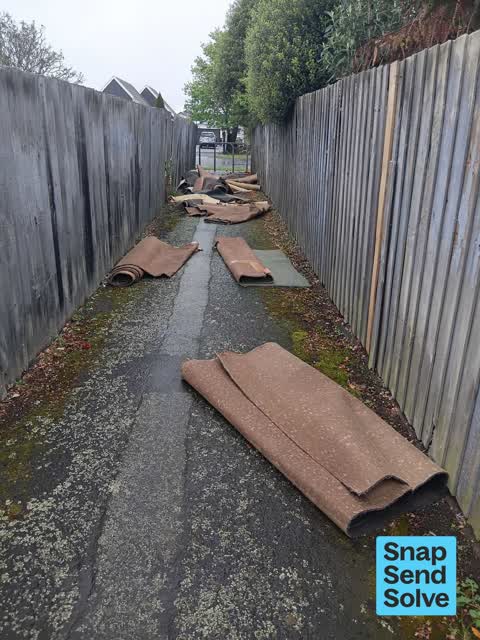 Dumped Rubbish, a report photo
