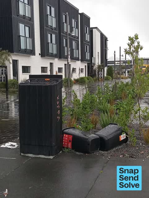 Dumped Rubbish, a report photo