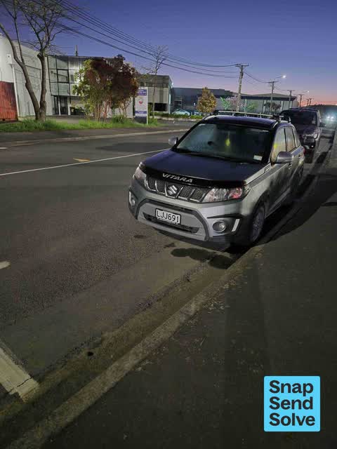 Abandoned Vehicle, a report photo