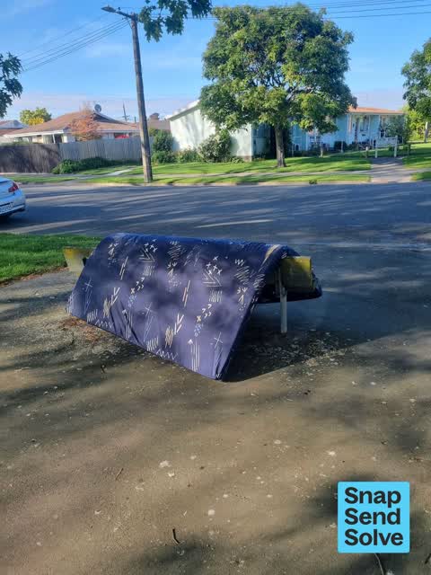 Dumped Rubbish, a report photo