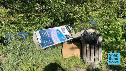 Dumped Rubbish, a report photo