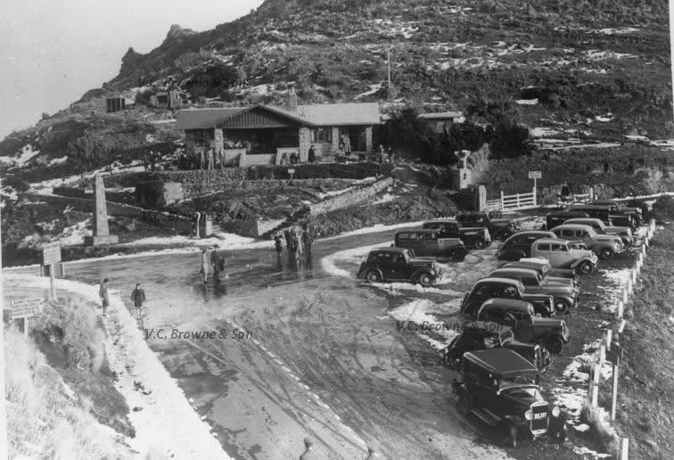 Sign of the Kiwi - snow 1938 (PB0611/170), 1938