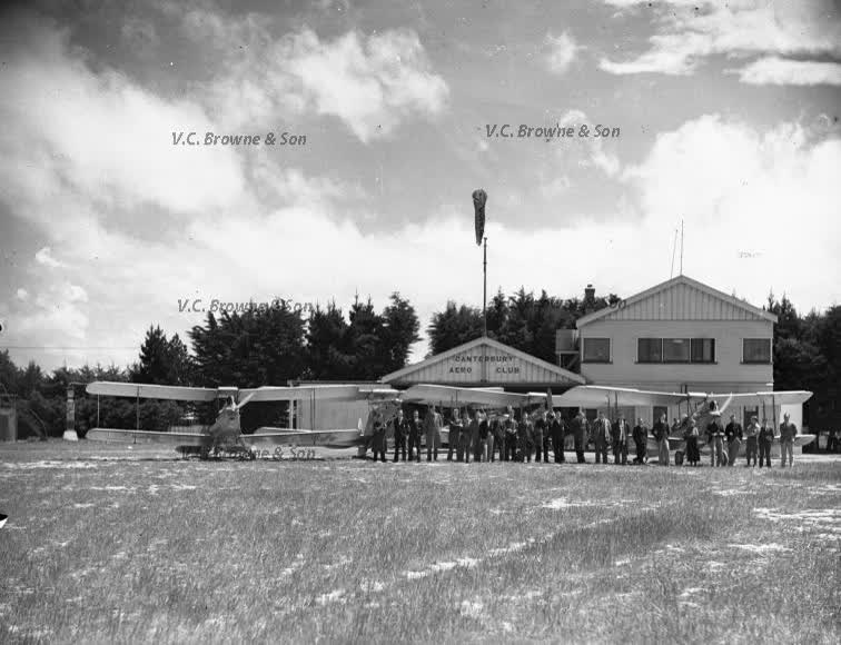 Club Planes and rooms at Wigram (PB0611/160), 1938