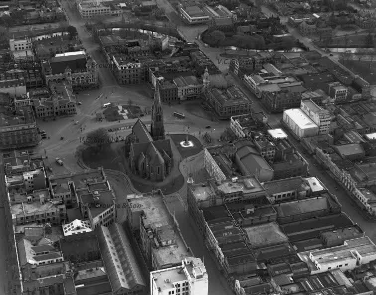 Cathedral Square - Christchurch (c1938) (PB0905/3), 1938