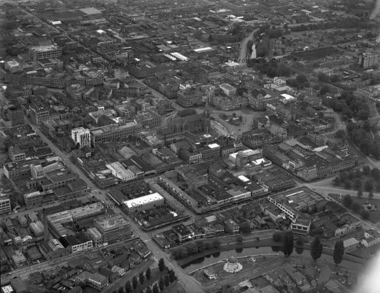 Cathedral Square - Christchurch (c1938) (PB0905/14), 1938