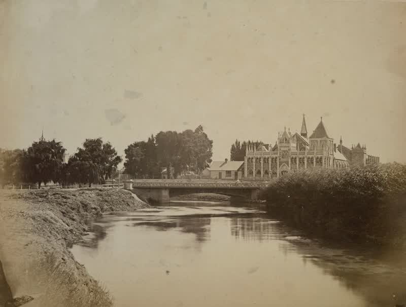 Supreme Courts, River Avon, Christchurch, 1880