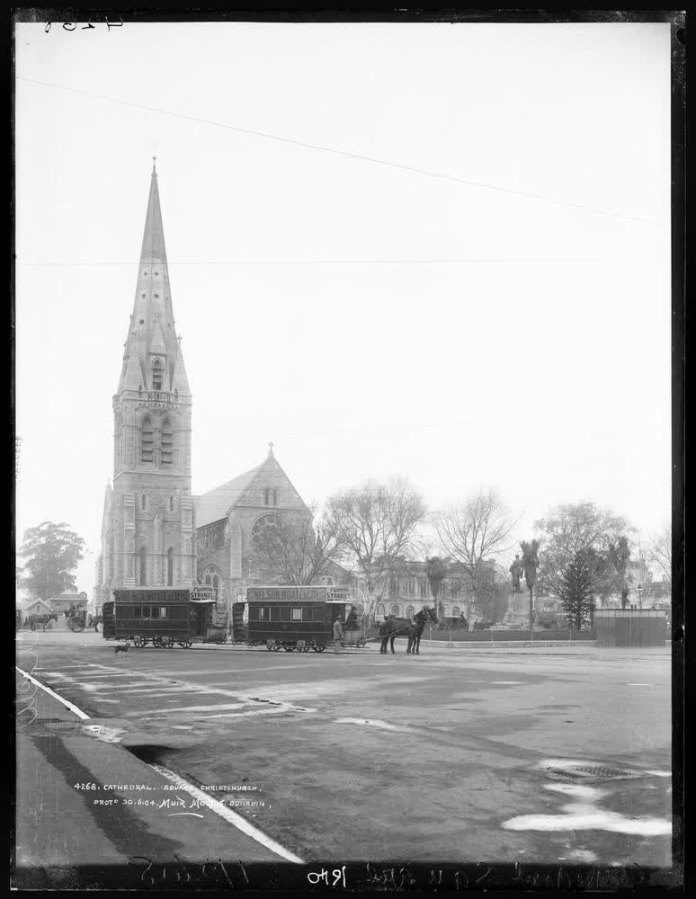 Cathedral Square, Christchurch, 1904