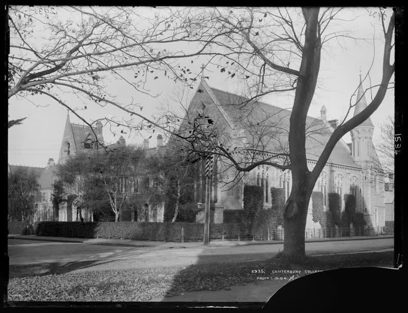 Canterbury College, Christchurch, 1904