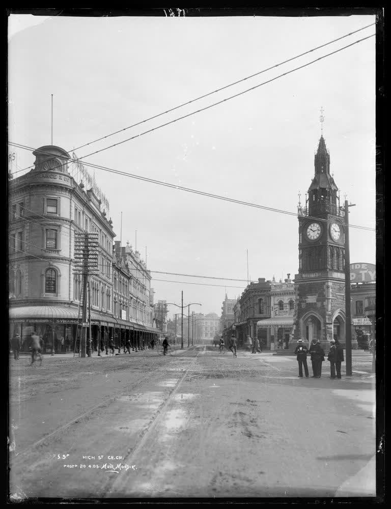 High Street, Christchurch, 1905