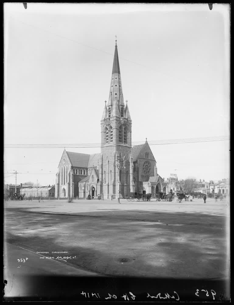 Cathedral, Christchurch, 1905