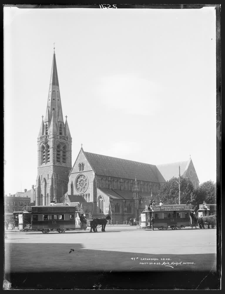 Cathedral, Christchurch, 1905