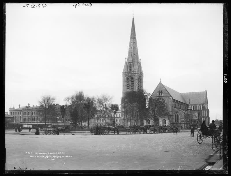 Cathedral Square, Christchurch, 1904