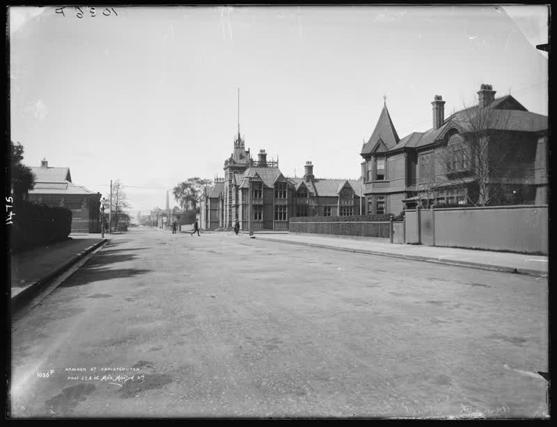 Armagh Street, Christchurch, 1905
