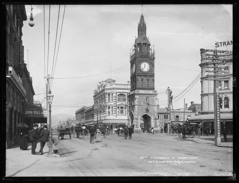 Manchester Street, Christchurch, 1905