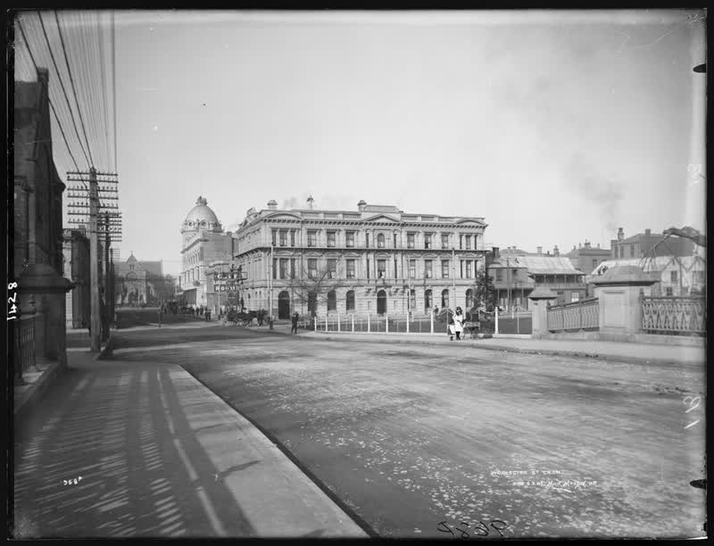Worcester Street, Christchurch, 1905