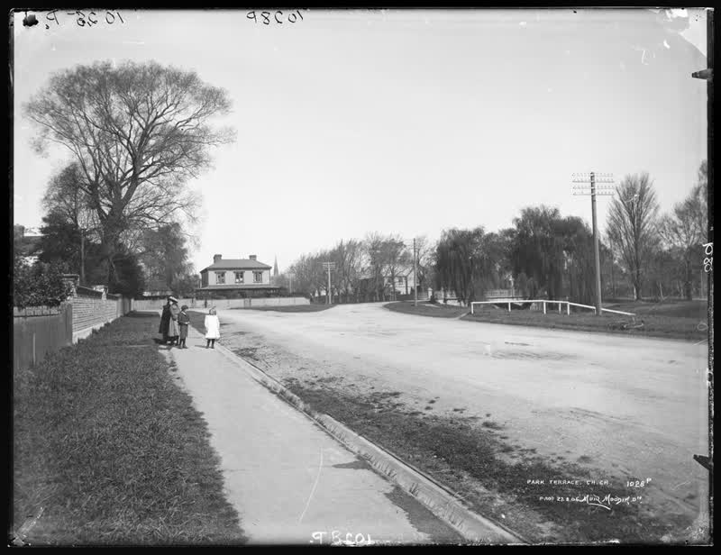 Park Terrace, Christchurch, 1905