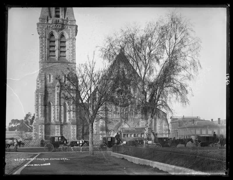 Christchurch Cathedral, 1880