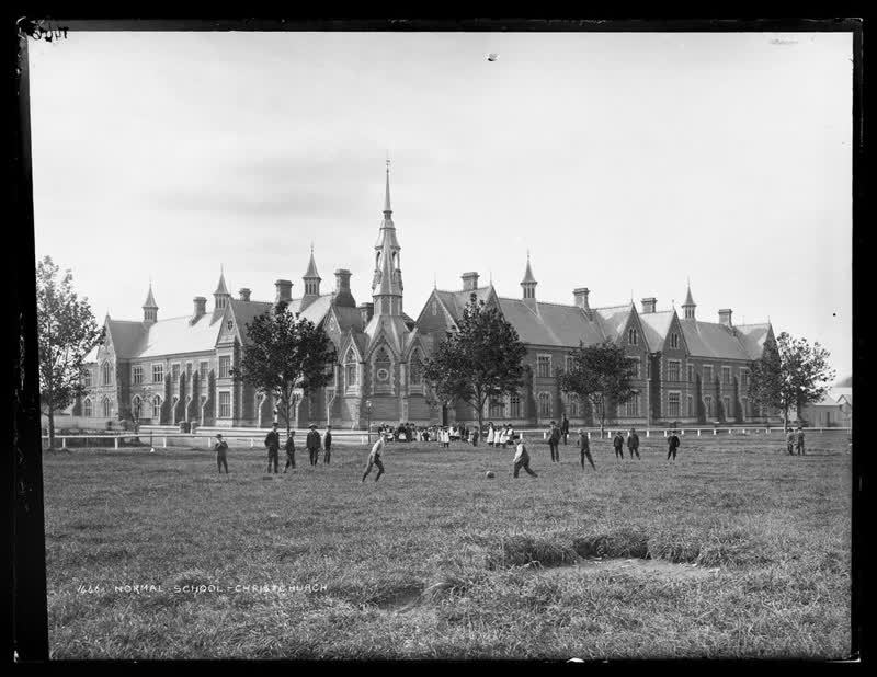 Normal School, Christchurch, 1882