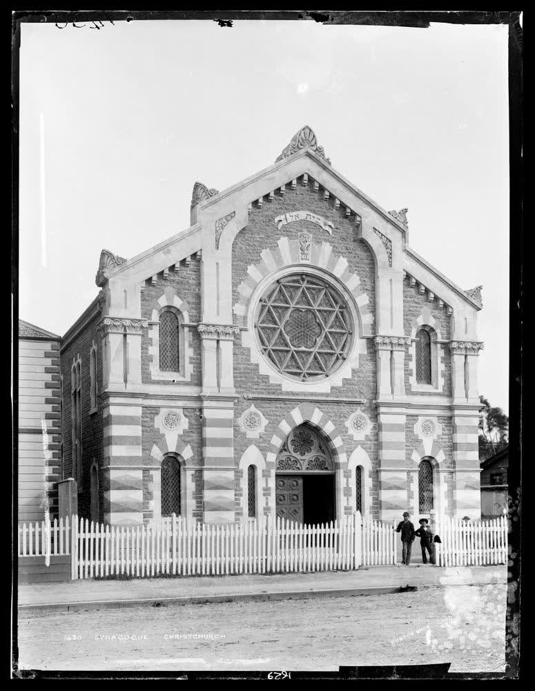 Synagogue, Christchurch, 1880