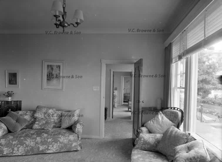 Christchurch house and garden - Cashmere (PB1414/7), 1957