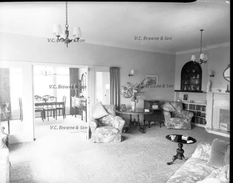 Christchurch house and garden - Cashmere (PB1414/8), 1957