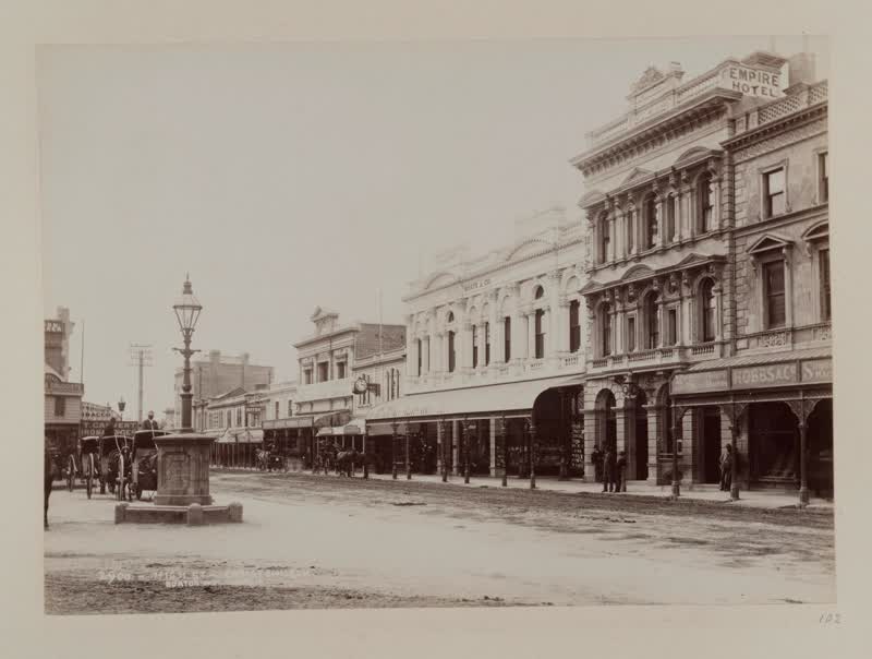 High Street, Christchurch, 1893