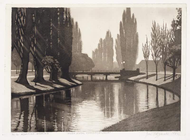 River Avon, Christchurch, 1932