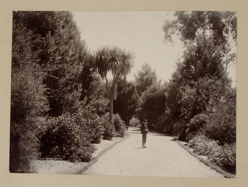 In Domain, Christchurch, 1880
