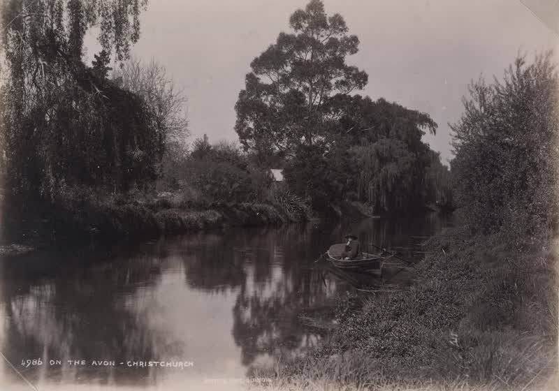 On the Avon, Christchurch, 1880