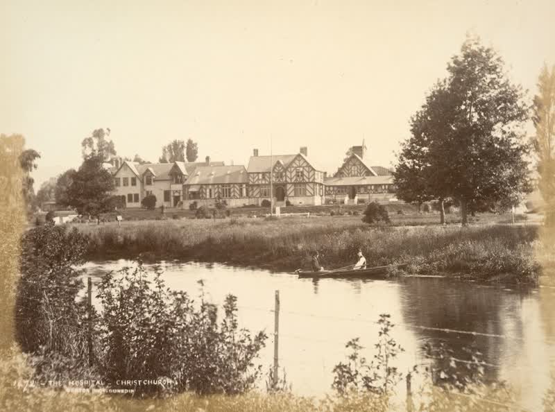 Hospital - Christchurch, 1880
