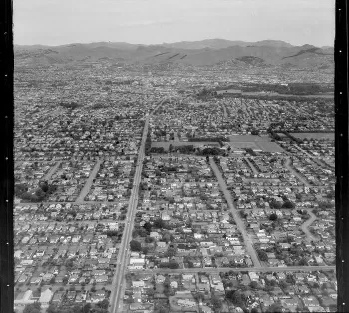 St Andrews College, Papanui, Christchurch and environs, 1963