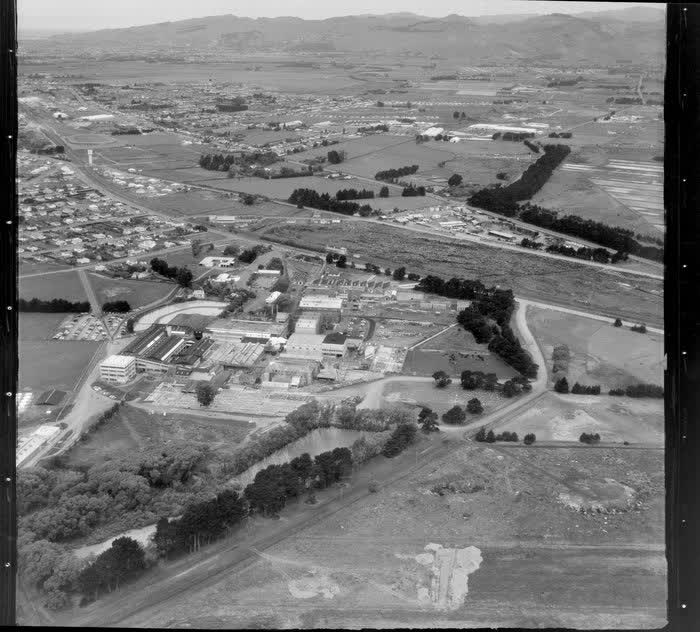Islington Freezing Works, near Christchurch, 1963
