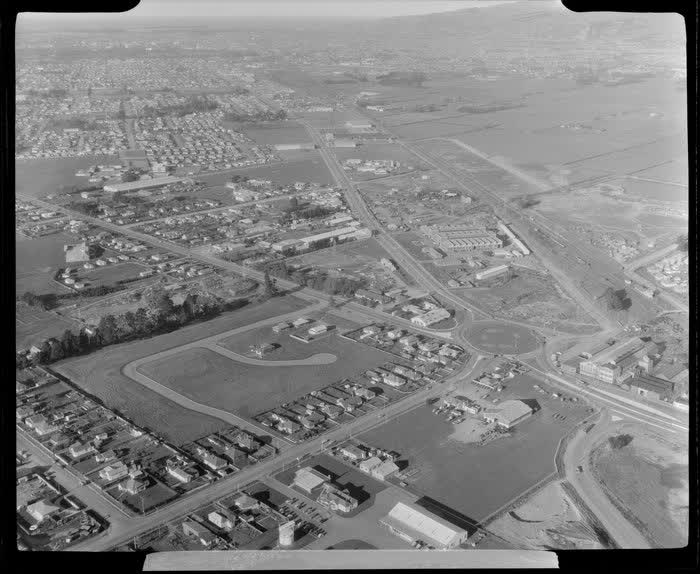 Blenheim Road, Sockburn, Christchurch City, 1962