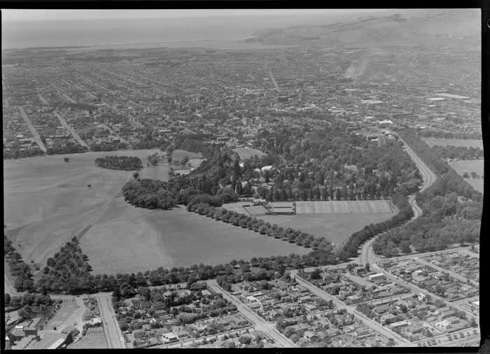 Hagley Park, Christchurch, 1949