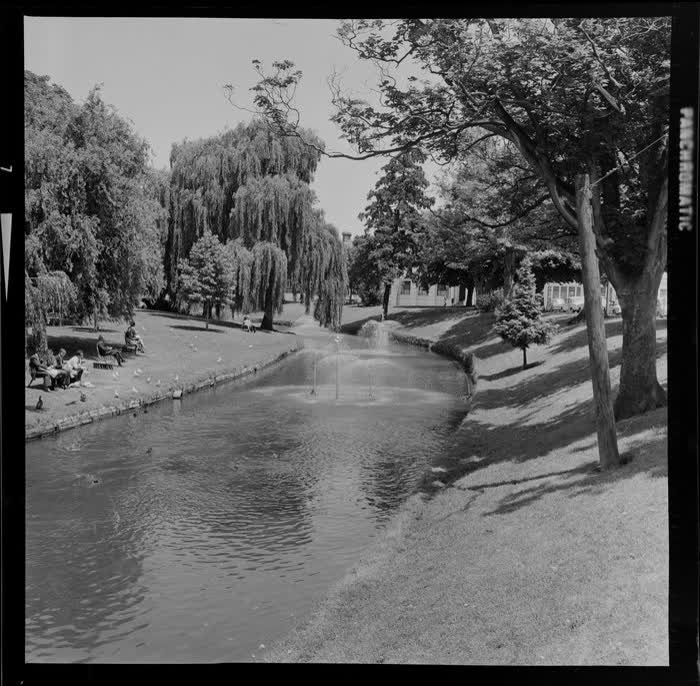 Avon River, Christchurch, 1974