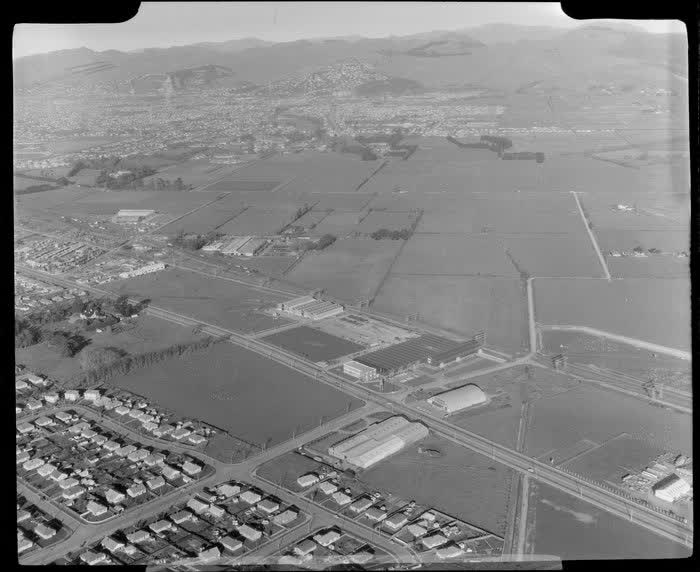 Blenheim Road, Sockburn, Christchurch City, 1962