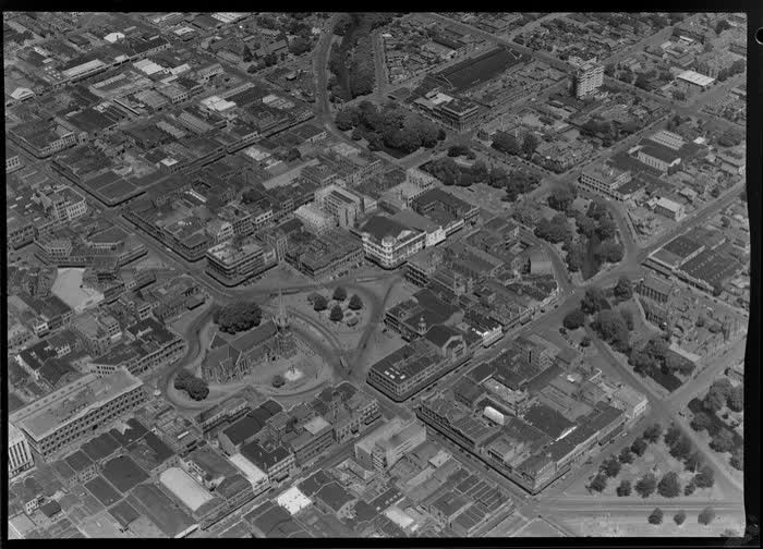 Central Christchurch, 1949