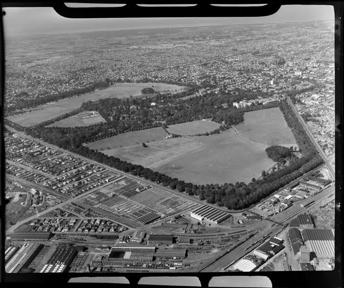 Hagley Park, Christchurch, 1950