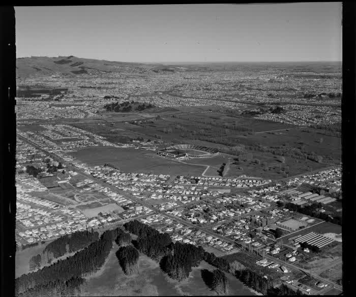 Queen Elizabeth II Park, Christchurch, 1974