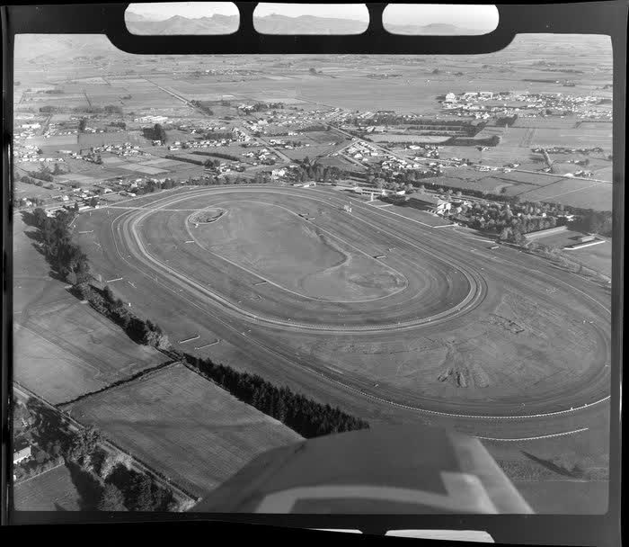 Riccarton Racecourse, Christchurch, 1950