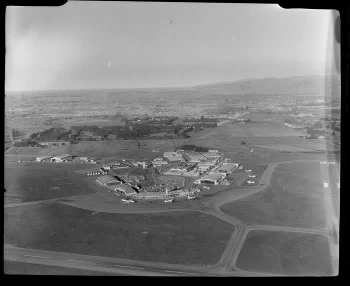 Christchurch Airport, 1962