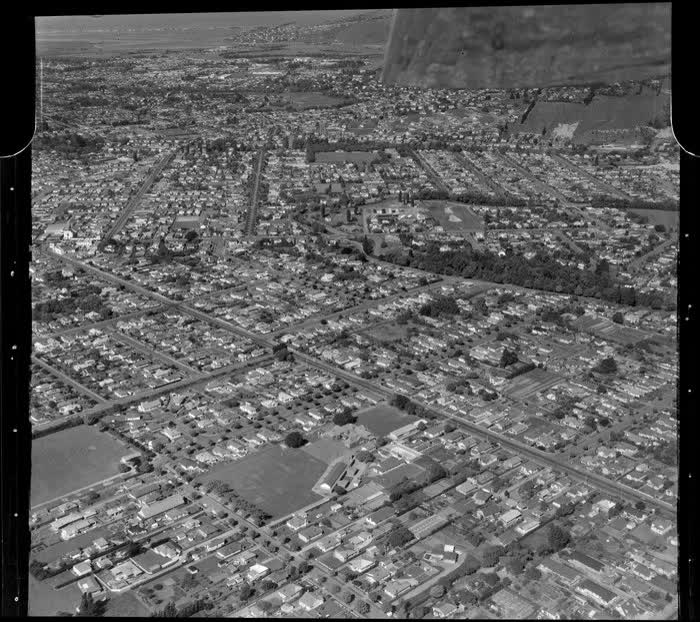 Area around Columbo and Somerfield Streets, Christchurch, 1972